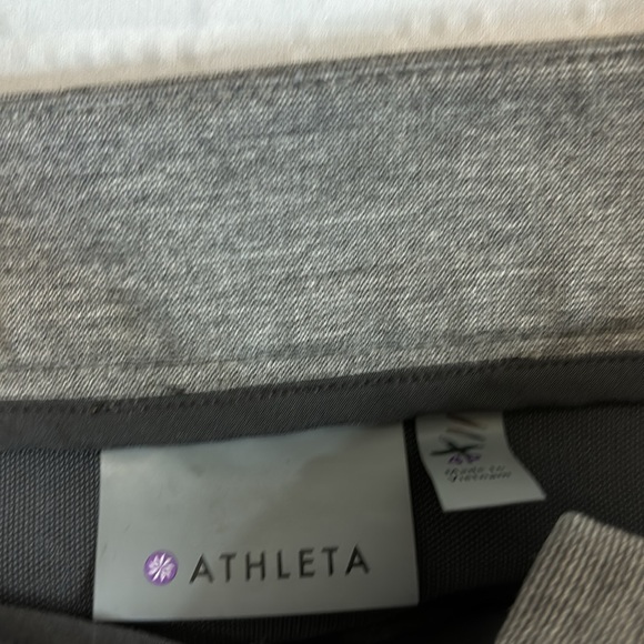 EUC Athleta Ponte Moto pants 4 petite - Picture 4 of 7